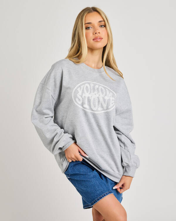 Volcom Ex Boyfriends Crew Neck Sweatshirt for Womens