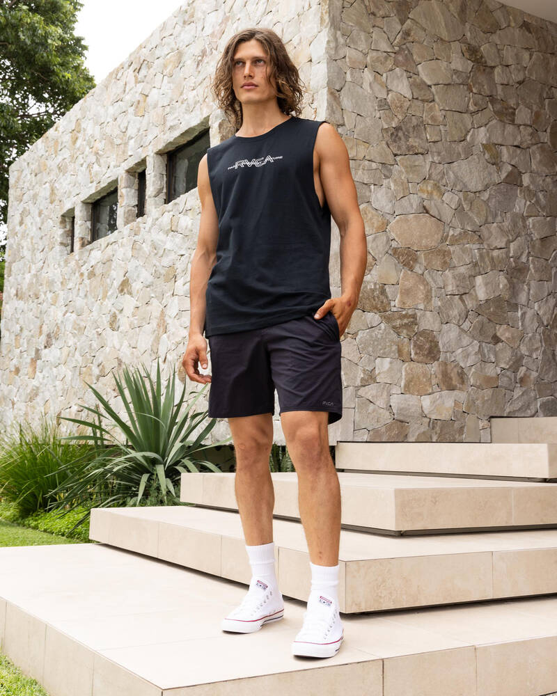 RVCA Rvca Inline Muscle Tank for Mens