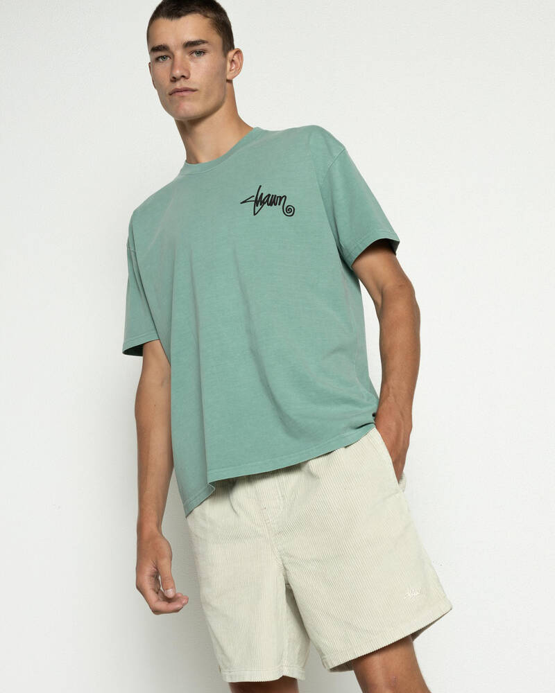 S-Double Shawn Script T-Shirt for Mens
