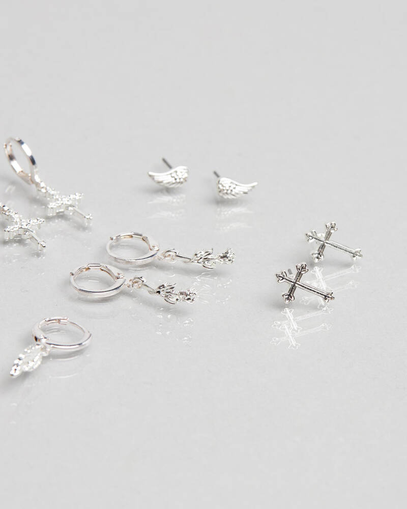 Karyn In LA Madonna Earring Pack for Womens