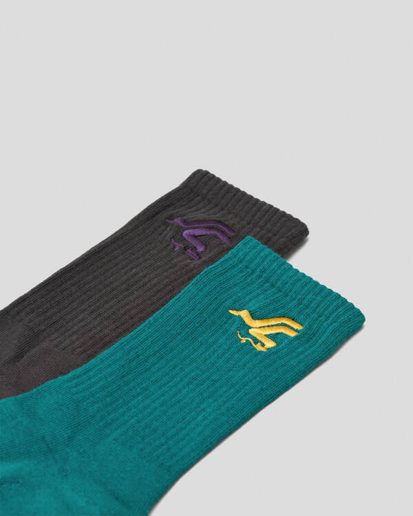 Santa Cruz Pusher Socks 2 Pack for Mens