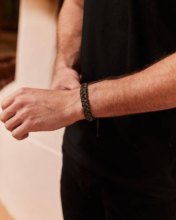 REPUBLIK Braided Lace Bracelet for Mens