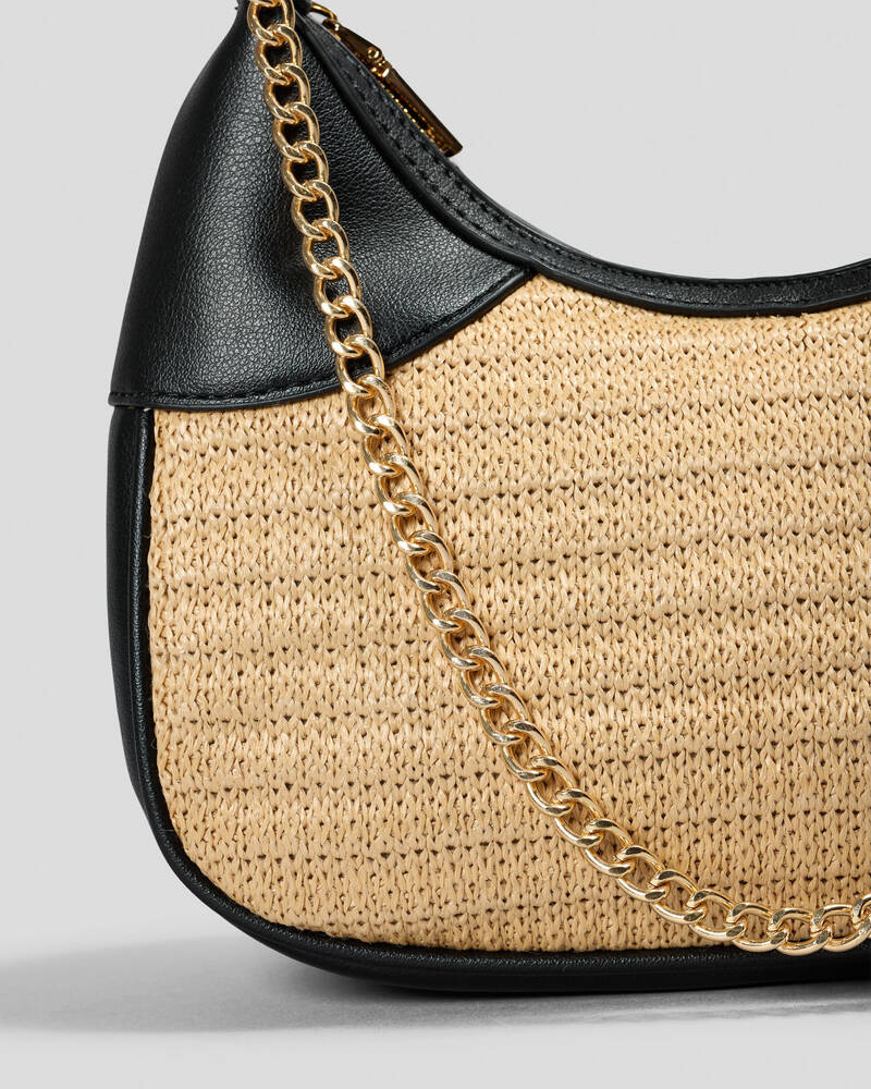 Ava And Ever Olivia Straw Crossbody Bag for Womens