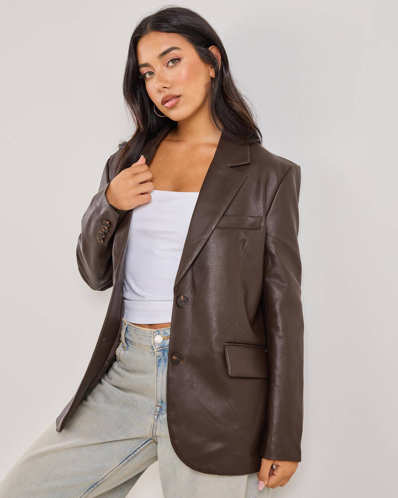 Ava And Ever Lenny Oversized Blazer for Womens