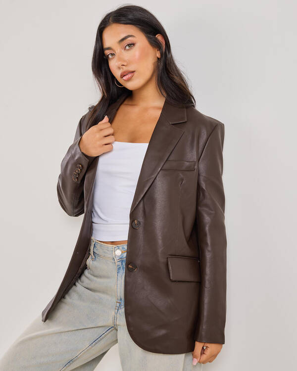 Ava And Ever Lenny Oversized Blazer for Womens