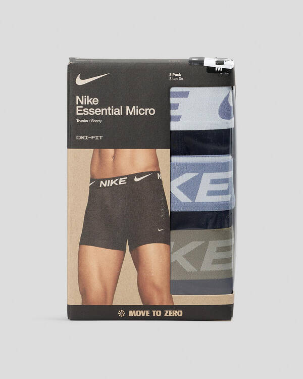 Nike Essential Micro Trunk 3 Pack for Mens