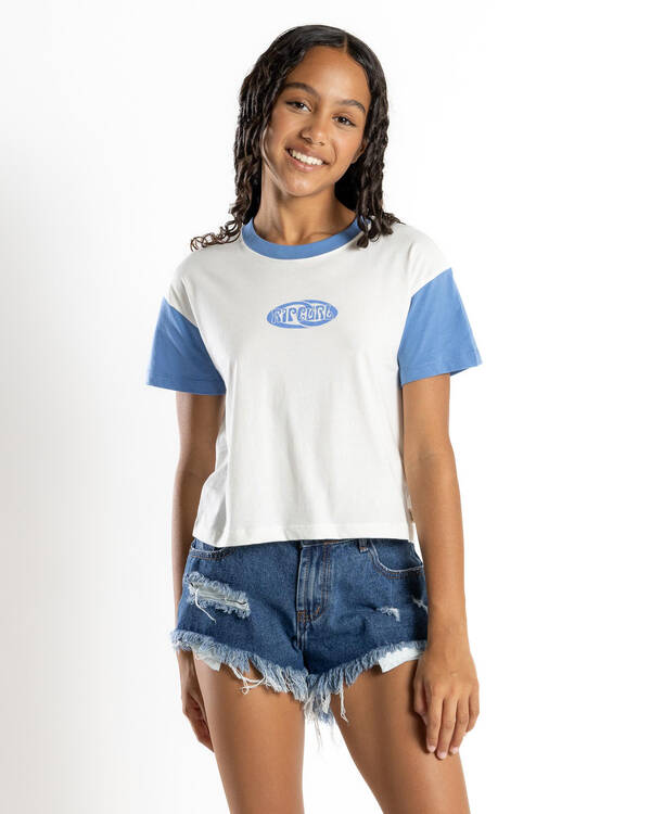 Rip Curl Girls' Island Bliss Crop T-Shirt for Womens