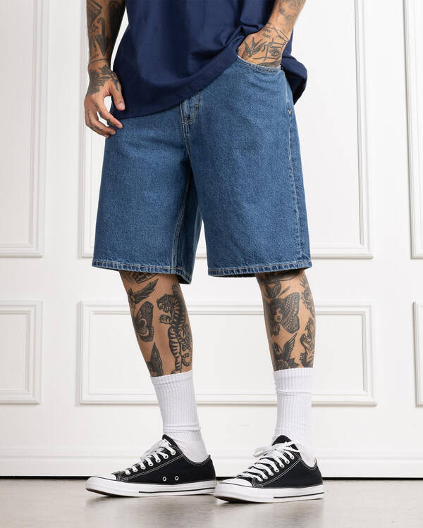 Lee L-Five Biggie Denim Shorts for Mens