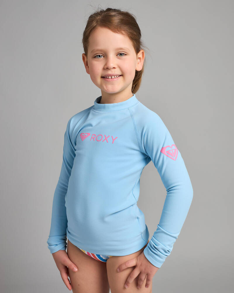 Roxy Toddlers' Roxy Heater Long Sleeve Rash Vest for Womens