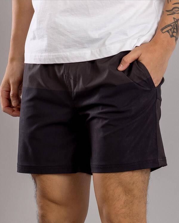 Sparta Bicolour Elastic Waist Shorts for Mens