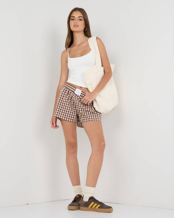 Ava And Ever Teddy Shorts for Womens