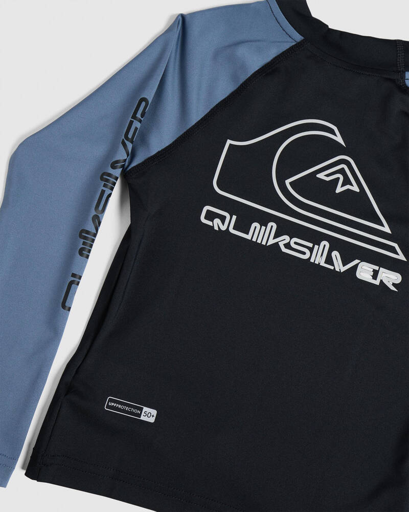 Quiksilver On Tour Toddler's Long Sleeve Rash Vest for Mens