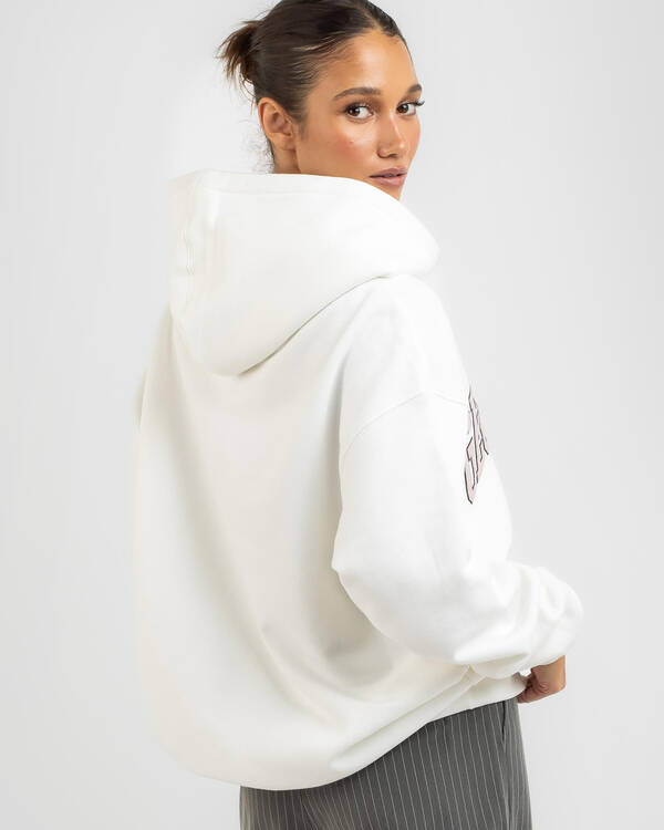 NCAA Georgetown Puff Print Hoodie for Womens