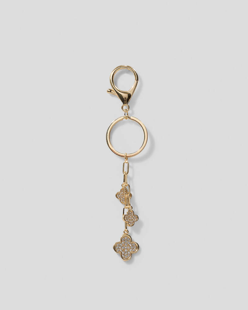 Karyn In LA Donna Clover Small Bag Charm for Womens