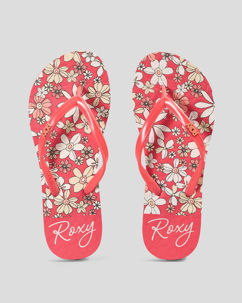Roxy Girls' Viva Stamp Thongs for Womens