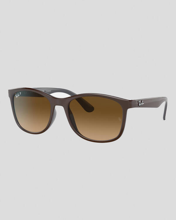 Ray-Ban Square RB4374 Polarised Sunglasses for Unisex