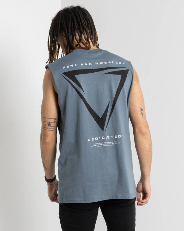 Nena & Pasadena Alarm Relaxed Muscle Tank for Mens
