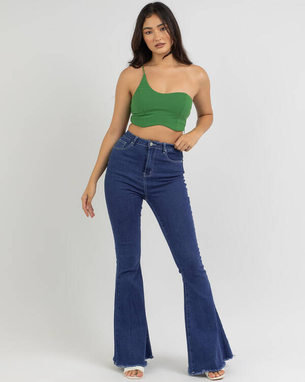 Rumor Out Of Mind Crop Top for Womens