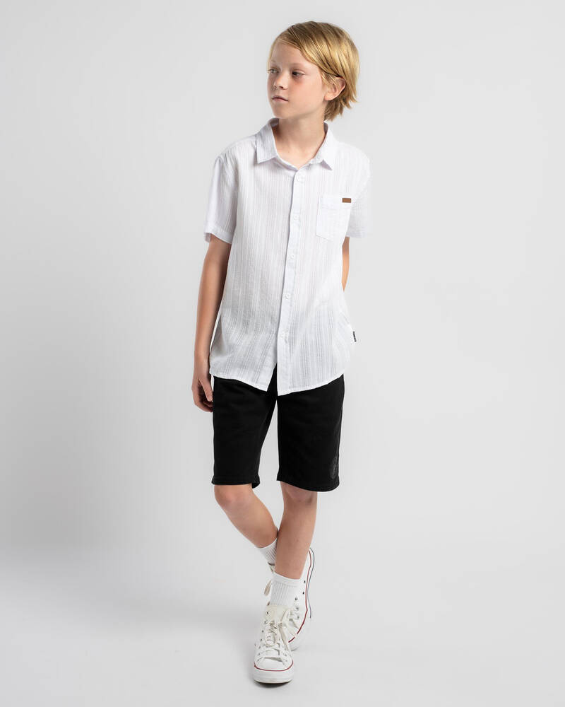 Skylark Boys' Novella Short Sleeve Shirt for Mens