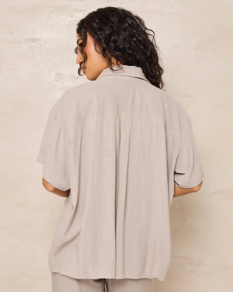 Mooloola Symi Vanessa Short Sleeve Shirt for Womens
