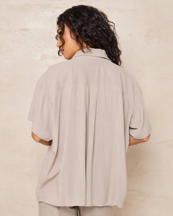 Mooloola Symi Vanessa Short Sleeve Shirt for Womens