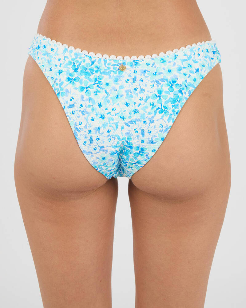 Rhythm Serenity Floral High Cut Bikini Bottom for Womens