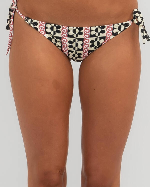 Hurley Arlo Tie Side Bikini Bottom for Womens