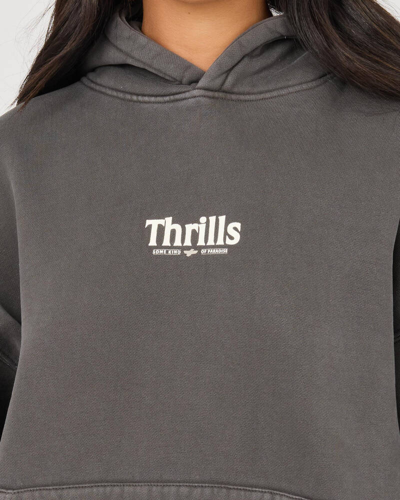 Thrills Road To Paradise Cocoon Hoodie for Womens
