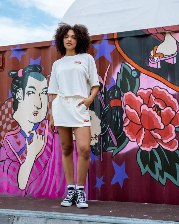 Fila Myra Cropped T-Shirt for Womens