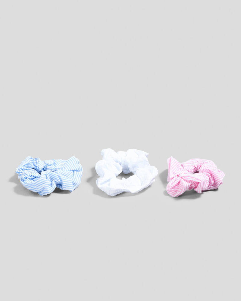 Karyn In LA Harvey Stripe Scrunchie Pack for Womens