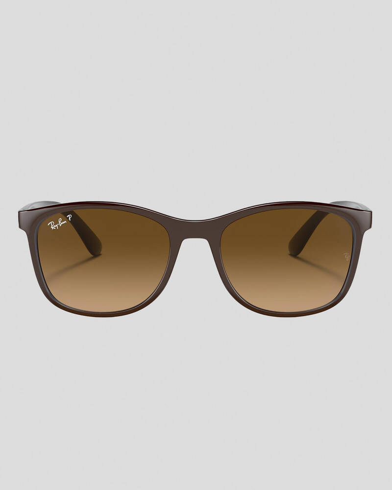 Ray-Ban Square RB4374 Polarised Sunglasses for Unisex