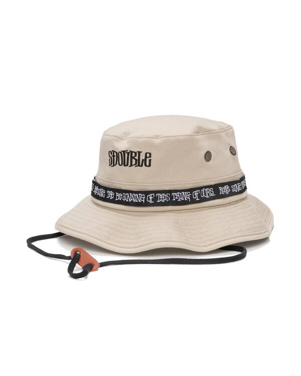 S-Double Mid-Block Boonie Hat for Mens