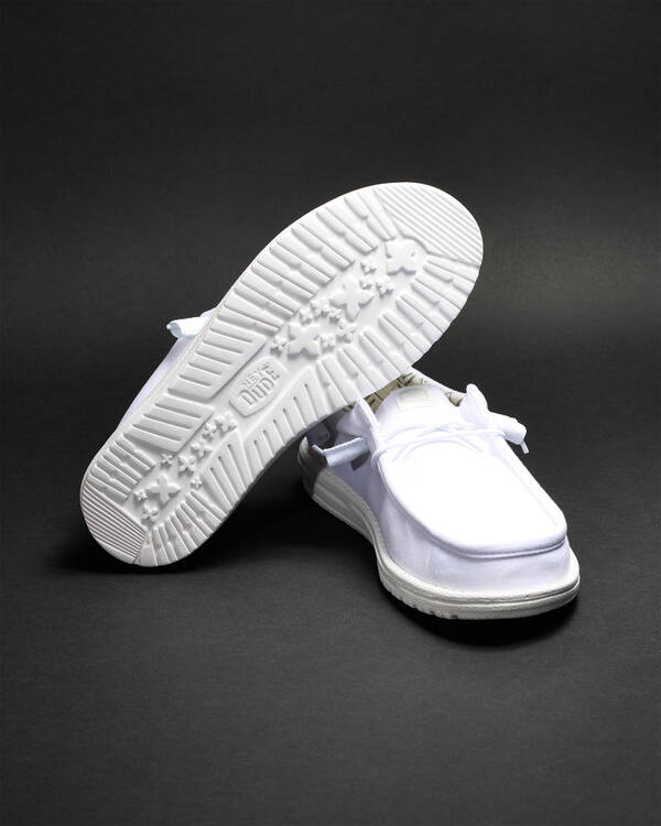 HEYDUDE Wally Stretch Canvas Shoes for Mens