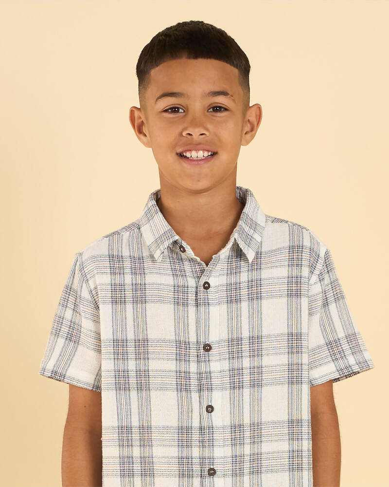 Jacks Boys' Coordinate Short Sleeve Shirt for Mens