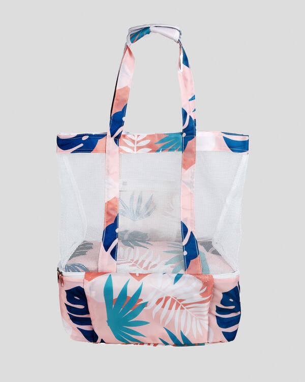Get It Now Blush Palm 2 In 1 Cooler Bag for Womens