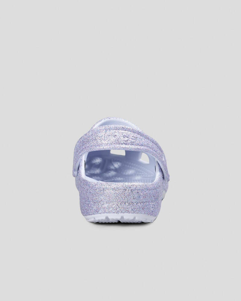 Crocs Kids Glitter Clogs for Unisex