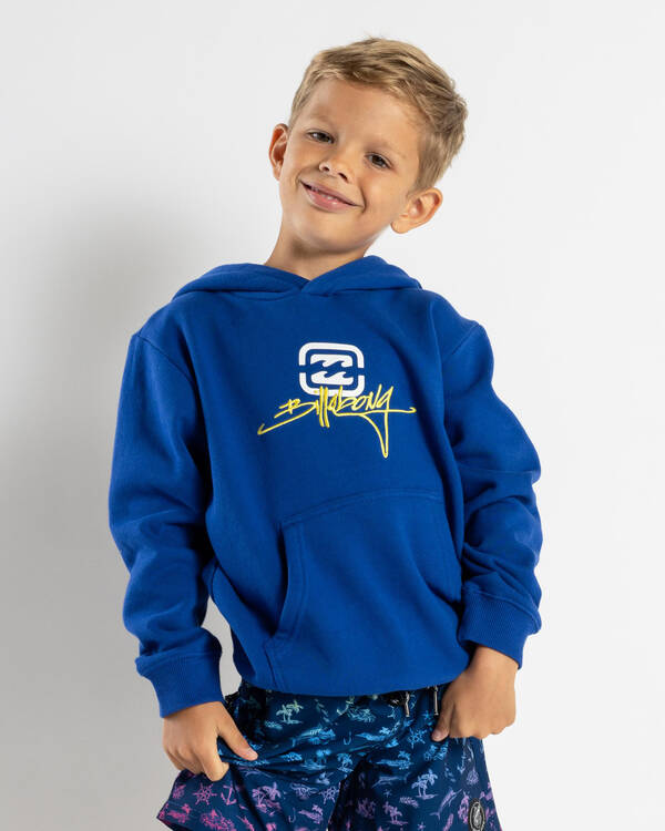 Billabong Toddlers' OG Script Pop Hoodie for Mens