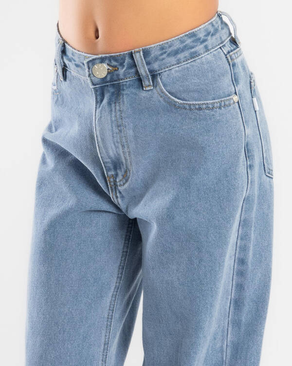 DESU Girls' Icon Straight Leg Jeans for Womens