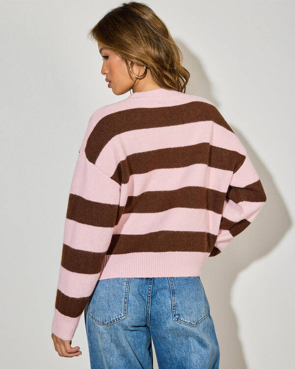 Into Fashions Astra Knit Sweater for Womens