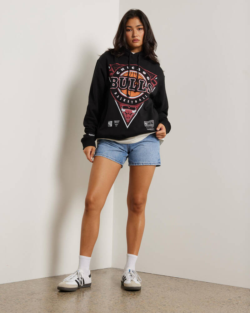 Mitchell & Ness Chicago Bulls Tri Hoodie for Womens