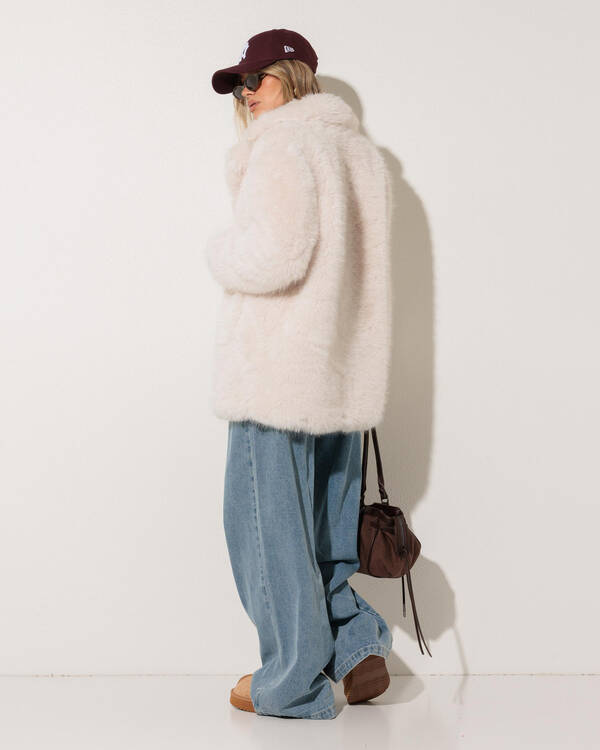 Ava And Ever Suki Faux Fur Jacket for Womens