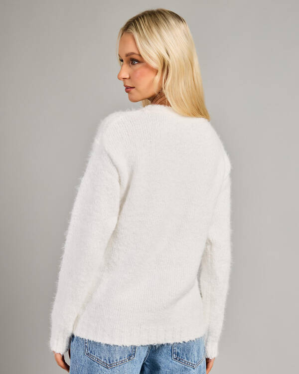 Pink Diamond Tessa Crew Neck Knit for Womens