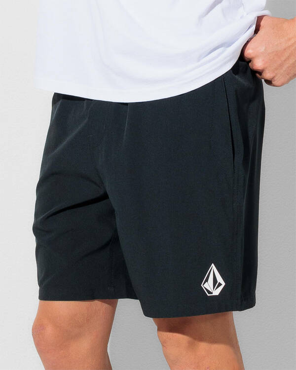 Stones Elastic Waist Hybrid Shorts