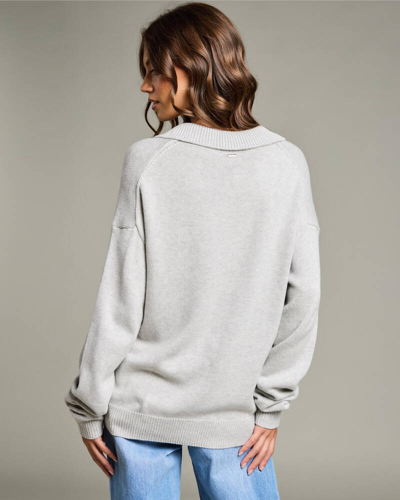Ava And Ever Anthea Polo Collar Knit Jumper for Womens