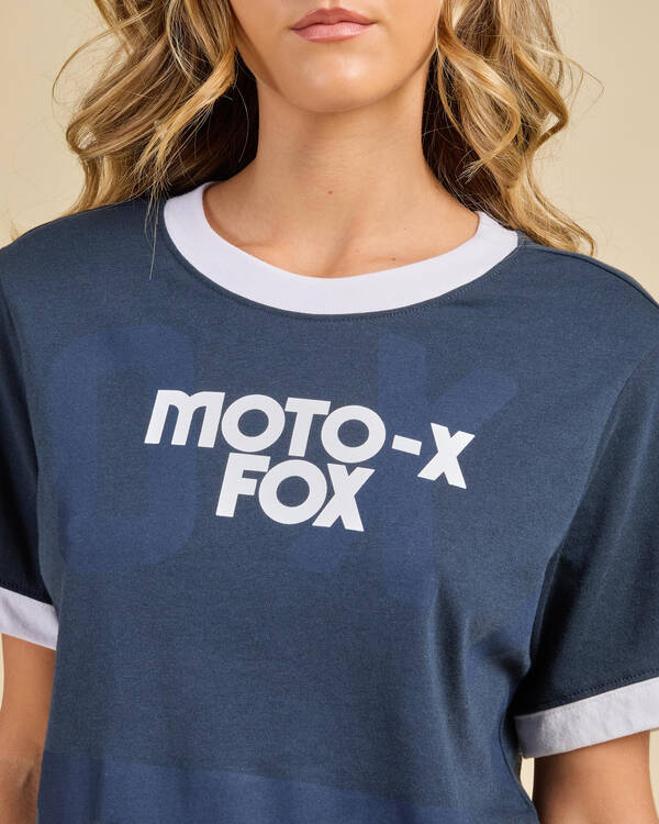 Fox Circa 74 Ringer T-Shirt for Womens