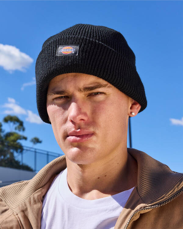 Dickies Classic Label Cuff Beanie for Mens
