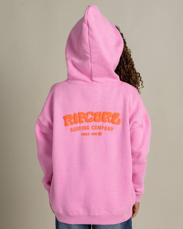 Rip Curl Girls' Surf Puff Heritage Hoodie for Womens