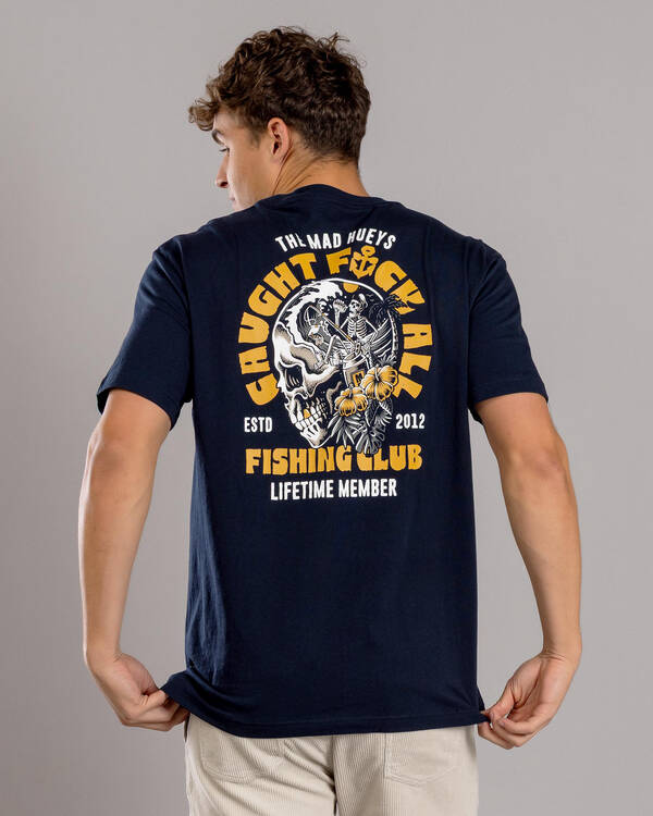 The Mad Hueys Tropic Caught Fk All T-Shirt for Mens