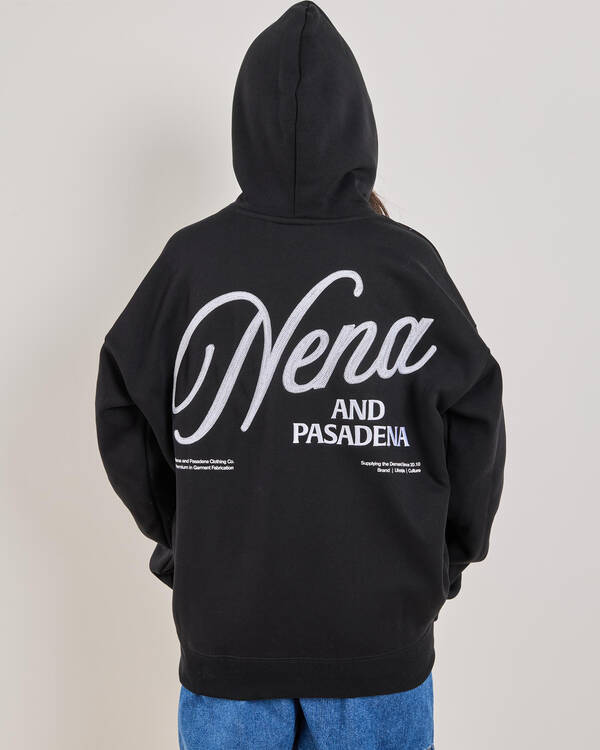 Nena & Pasadena Treaty Box Fit Hoodie for Womens