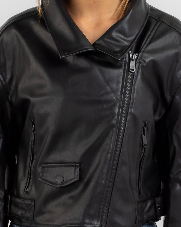 Ava And Ever Rizzo Faux Leather Jacket for Womens